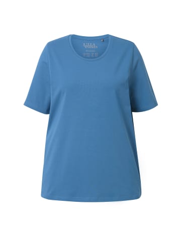 Ulla Popken Shirt in denimblau