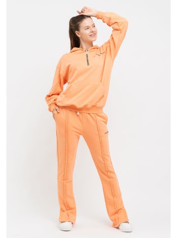 Tom Barron Freizeitanzug Casual Sweatshirt And Pant Set in orange