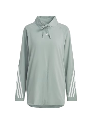 adidas Performance Funktionssweatshirt in silgrn-white