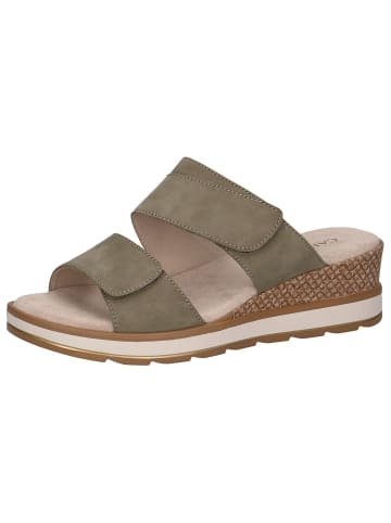 Caprice Pantolette in OLIVE NUBUC