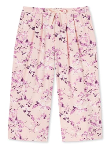 Schiesser Pyjamashorts Mix & Relax 3/4 in Rosa