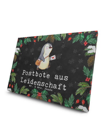 Mr. & Mrs. Panda Advents-Teekalender Postbote Leidenschaft mit S... in Kreidetafel
