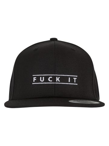 Mister Tee Snapback in blk/blk