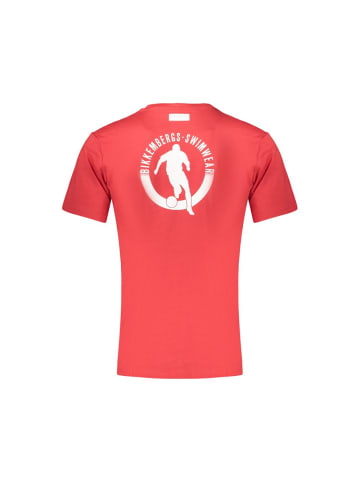 Bikkembergs Rot Baumwolle Herren T-Shirt