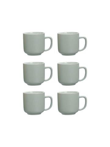 Ritzenhoff & Breker 6er Set Espressotassen Jasper in – 100 ml in mint