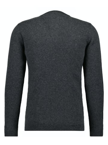 Ragman V-Pullover für Herren in anthrazit