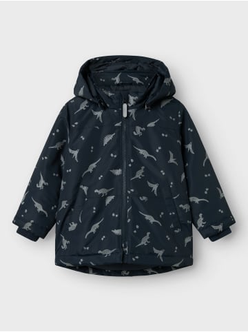 name it Winterjacke NMMMAX PA JACKET REF AOP in dark sapphire