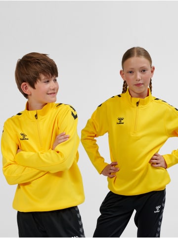 Hummel Halbreißverschluss Sweatshirt Hmlcore Multisport Kinder in SPORTS YELLOW
