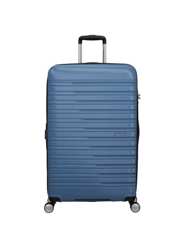 American Tourister Flashline - 4-Rollen-Trolley 78 cm erw. (lila) in coronet blue