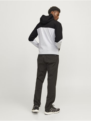 Jack & Jones Kapuzenjacke in Light Grey Melange