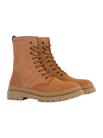 Pataugas Lederstiefeletten „Wanda“ Braun