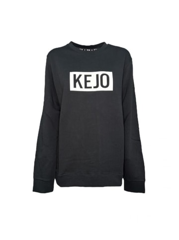 KEJO Sweatshirt 508A3MXOS02MD Schwarz