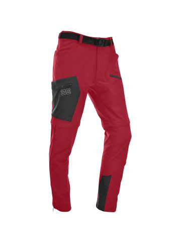 Maul Sport Zipp-Off Hose Eiger ultra in Rot4544