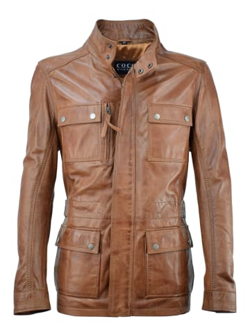 CBL Lederjacke  in cognac