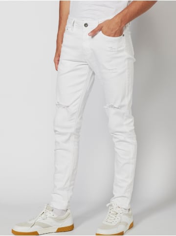 KOROSHI Super skinny jeans in weiß