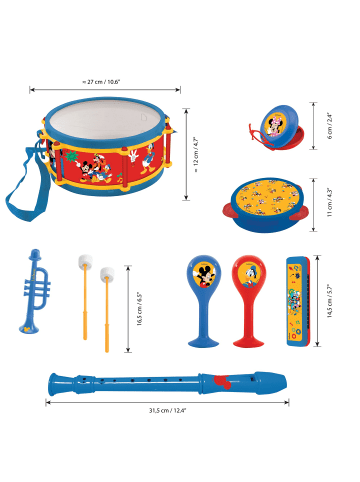 Lexibook Micky Maus Musikset 7-teilig