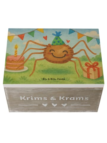 Mr. & Mrs. Panda Box Spinne Agathe Party Design ohne Spruch in Weiß