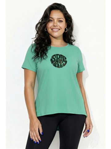 Ulla Popken Shirt in helles türkis