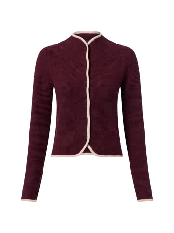 Franco Callegari Strickjacke in bordeaux - 0004