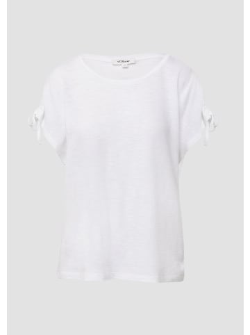 s.Oliver T-Shirt in 0100_weiß
