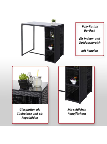 MCW Poly-Rattan Bartisch A28