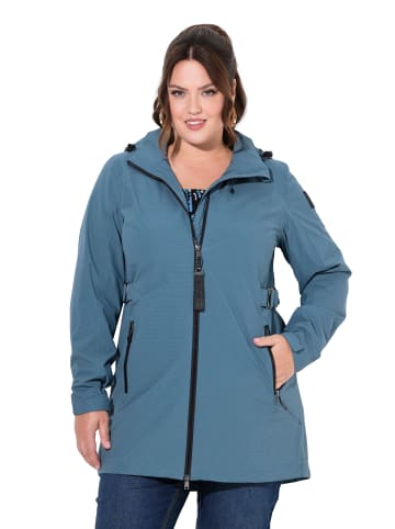 Ulla Popken Funktionsjacke in petrolgrau