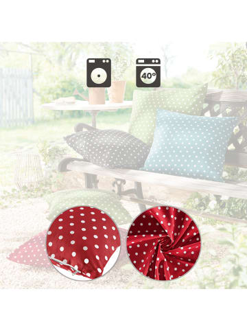 REDBEST Baumwolle Kissenhülle Orlando in rot