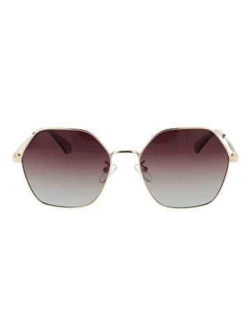 Polaroid Damen Sonnenbrillen Geometrisch Gold