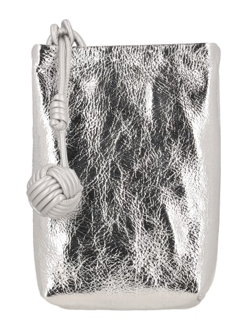 faina Women Satchel in Silver