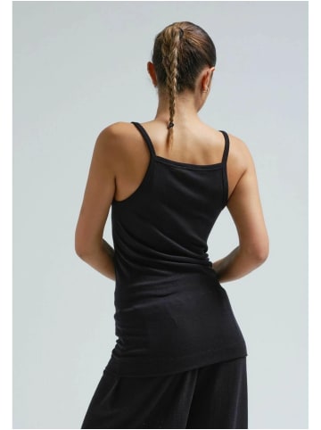 Seamless Basic Top Viola in Black