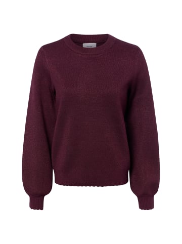 NÜMPH Pullover Nubir Solid in aubergine - 0002