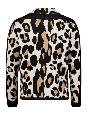 Betty Barclay Feinstrickjacke mit Jacquard in Patch Nature/Black
