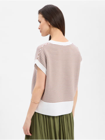 T-Shirt in schlamm weiß - 0001