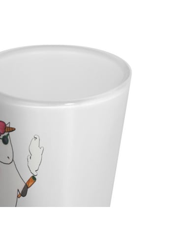 Mr. & Mrs. Panda Likörglas Einhorn Woodstock ohne Spruch in Transparent