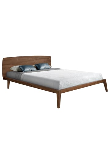 Angel Cerdá Bett 7178 in Walnuss – (B)181 x (H)210 x (T)84 cm