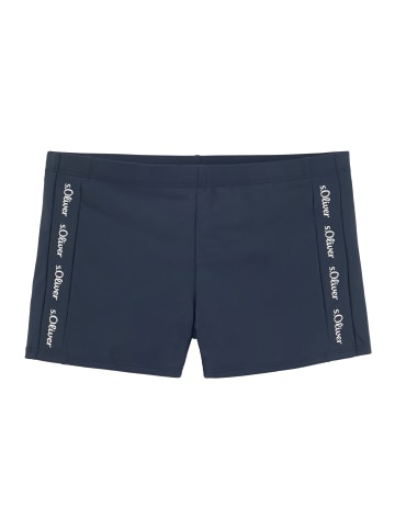 S. Oliver Boxer-Badehose in marine