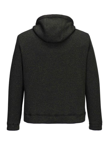 First B Strickfleecejacke in olive melange