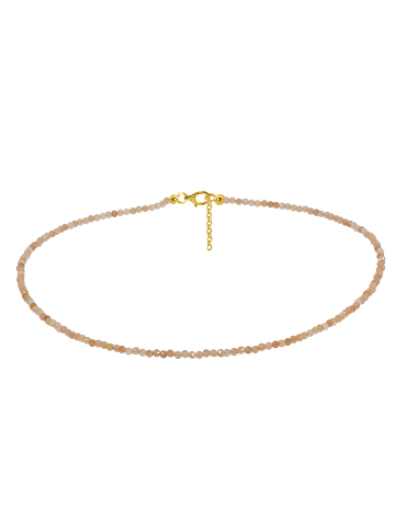 Xen Collier "Aventurin orange Kugeln 3 mm" in Orange