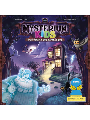 Asmodee Kooperatives Spiel Mysterium Kids Der Schatz von Kapitän Buh, ab 6 Jahre