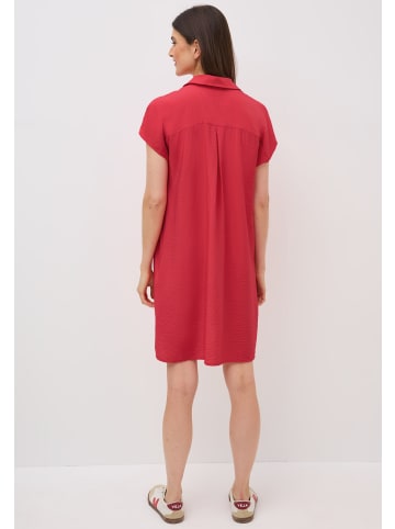 Cecil 'Strukturkleid in Unifarbe' Rot