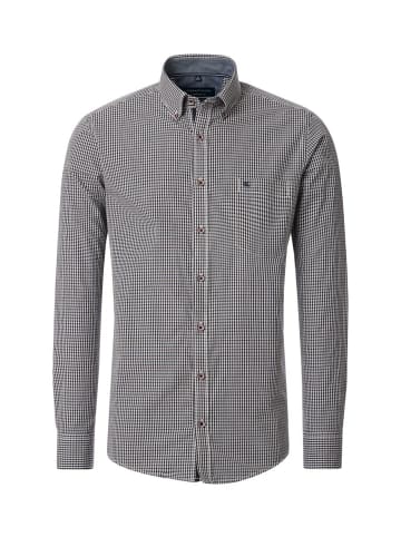 Katt Langarm FreizeitHemd für Herren in orange