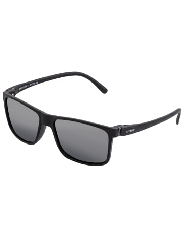 Simplify Polarisierte Sonnenbrille "Ellis" in Glanzschwarz/Schwarz