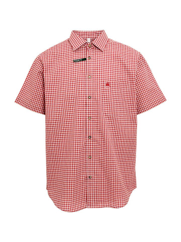 OS-Trachten Trachtenhemd 421000-3729 in rot