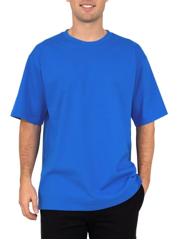 Reichstadt Reichstadt Relaxed Fit T-Shirt Herren  24RS058 Blue L