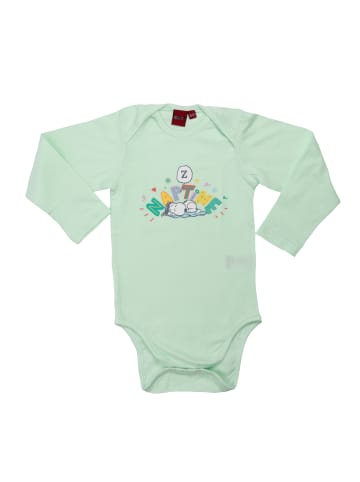 United Labels The Peanuts Baby Body  Langarm in grün