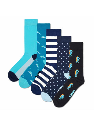 Happy Socks Socken 5er Pack in Sea