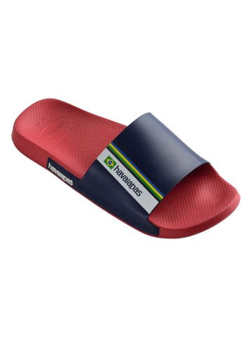 Havaianas Slide Clas-Sandalen zum Hineinschlüpfen Rot
