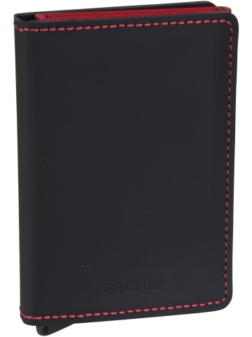 Secrid Geldbörse Slimwallet Matte in Black & Red