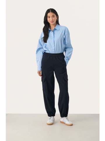 PART TWO Casual Hose JeninePW Relaxed fit in Dark Navy