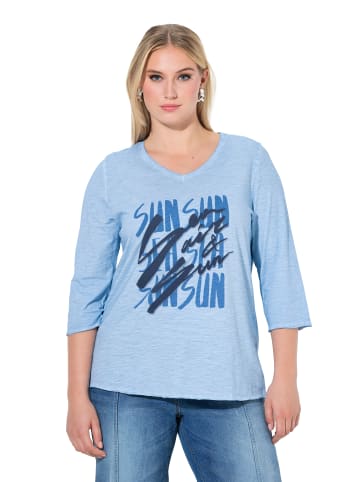 Ulla Popken Shirt in himmelblau